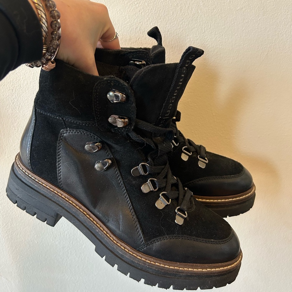 Stylish Black Combat Boots for Women